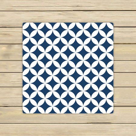 ABPHQTO Geometric Repeatable Blue White Circle Editable File Towels,Beach Bath Pool Sprot Travel Hand Spa Towel 13x13 Inch