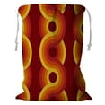 thumbnail image 1 of ABPHQTO Geometric Vintage Storage Basket Laundry Bag with Drawstring 18x24 Inch, 1 of 3