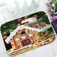 thumbnail image 1 of ABPHQTO Gingerbread House Doormat Entrance Rug Area Rug Floor Mat Home Decor 23.5x16.7 Inch, 1 of 1