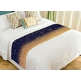 thumbnail image 1 of ABPHQTO Glitter Lights Defocused Bed Runner Bedding Scarf Bed Decoration 20x95 inch, 1 of 1