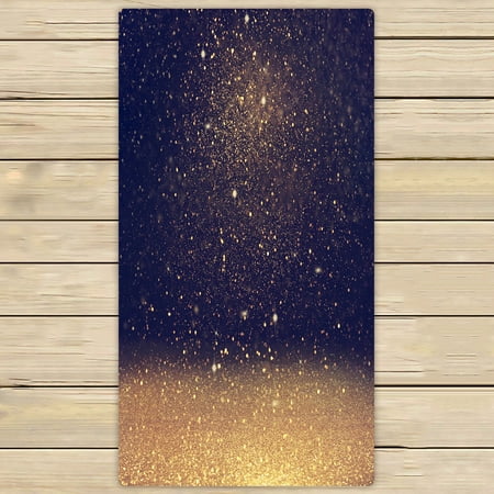 ABPHQTO Glitter Lights Defocused Towels,Beach Bath Pool Sprot Travel Hand Spa Towel 30x56 Inch