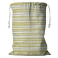 thumbnail image 1 of ABPHQTO Gold Stripes Striped Vertical Direction Storage Basket Laundry Bag with Drawstring 24x32 Inch, 1 of 3