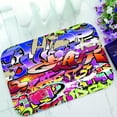 thumbnail image 1 of ABPHQTO Graffiti Wall Abstract Doormat Entrance Rug Area Rug Floor Mat Home Decor 23.5x16.7 Inch, 1 of 1