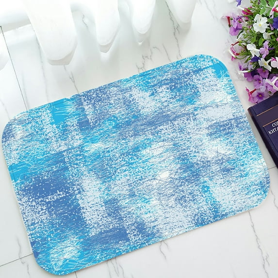 ABPHQTO Granulation And Random Hatching Doormat Entrance Rug Area Rug Floor Mat Home Decor 23.5x16.7 Inch