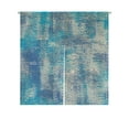 thumbnail image 1 of ABPHQTO Granulation And Random Hatching Japanese Noren Curtain Doorway Door Window Treatment Curtains Cotton Linen Curtain 85x90 cm, 1 of 1