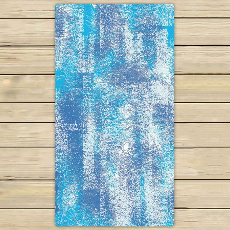 ABPHQTO Granulation And Random Hatching Towels Beach Bath Pool Sprot Travel Hand Spa Towel 30x56 Inch