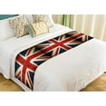 thumbnail image 1 of ABPHQTO Great Britain Flag Old Vintage British Bed Runner Bedding Scarf Bed Decoration 20x95 inch, 1 of 1