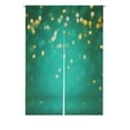 thumbnail image 1 of ABPHQTO Green Art Abstract Design Beautiful Japanese Noren Curtain Doorway Door Window Treatment Curtains Cotton Linen Curtain 85x120 cm, 1 of 1