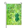thumbnail image 1 of ABPHQTO Green Clover Shiny Green Clover Ornament Home Outdoor Garden Flag House Banner Size 28x40 Inch, 1 of 1