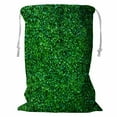 thumbnail image 1 of ABPHQTO Green Leaf Storage Basket Laundry Bag with Drawstring 18x24 Inch, 1 of 3