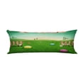 thumbnail image 1 of ABPHQTO Green Rustic Landscape Easter Eggs Body Pillow Covers Pillow Case Protector Pillowcase 20x60 Inch, 1 of 1