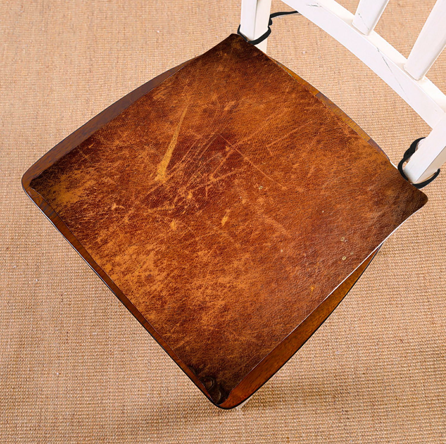 Damask Flocking Taffeta Chair Pad Cover – Urquid Linen, image size:1500x1494