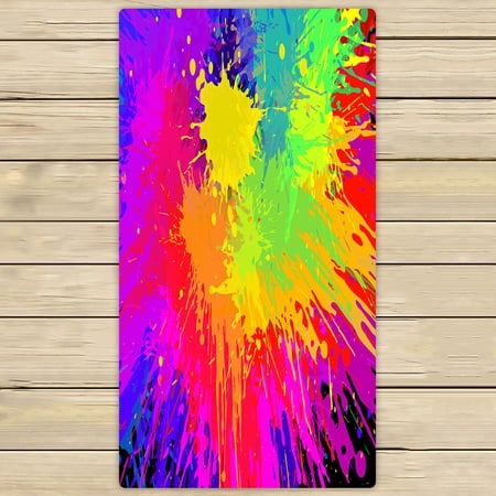 ABPHQTO Grunge Towels Beach Bath Pool Sprot Travel Hand Spa Towel 30x56 Inch