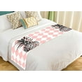 thumbnail image 1 of ABPHQTO Hand Drawn Pineapple Rhombus Bed Runner Bedding Scarf Bed Decoration 20x95 inch, 1 of 1