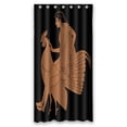 thumbnail image 1 of ABPHQTO Handsome Man Astride Rooster Ancient Greek Folk Waterproof Polyester Shower Curtain and Hooks For Home Decor 36x72 Inch, 1 of 1