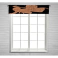 thumbnail image 1 of ABPHQTO Handsome Man Astride Rooster Ancient Greek Folk Window Curtain Valance Rod Pocke 54x12 Inch, 1 of 1
