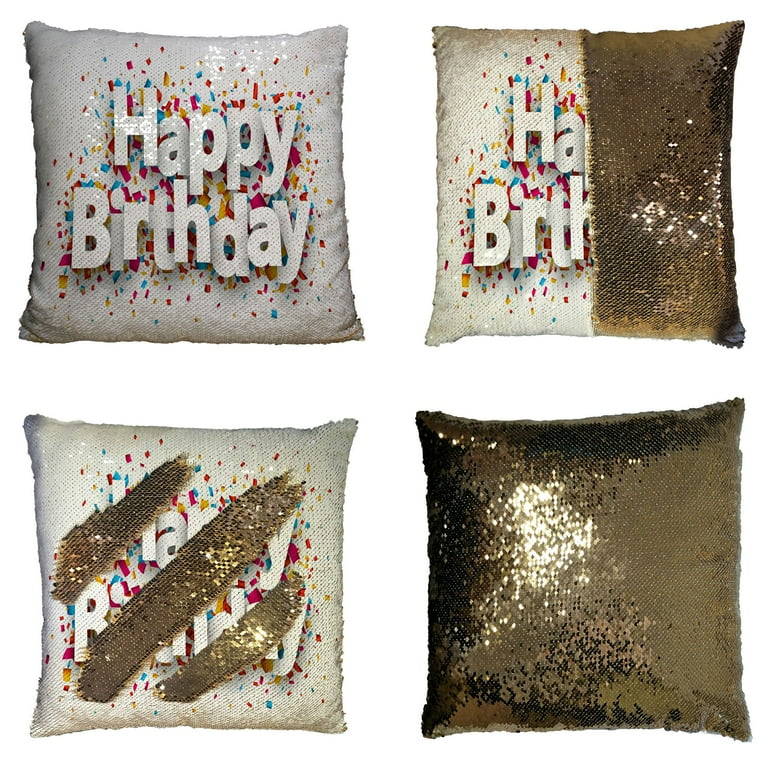 Mermaid sequin pillow walmart deals