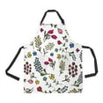 thumbnail image 1 of ABPHQTO Happy Easter Badge Icon Apron Home Kitchen Apron with Pockets, 1 of 1