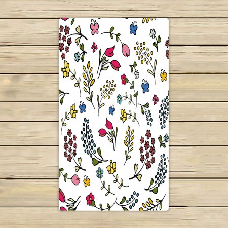 ABPHQTO Happy Easter Badge Icon Towels Beach Bath Pool Sprot Travel Hand Spa Towel 16x28 Inch