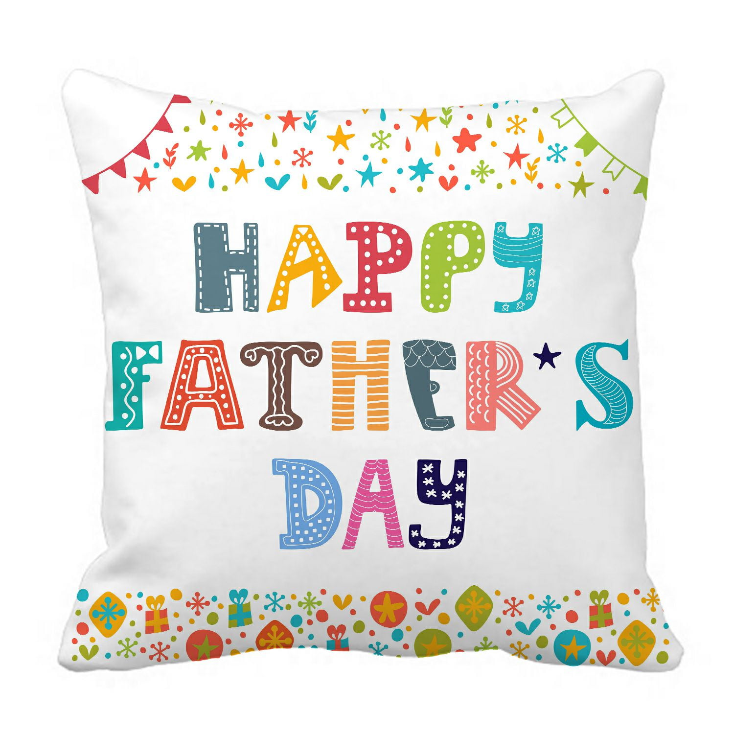 ABPHQTO Happy Father S Day Best Dad Pillow Case Pillow Cover Pillow Protector Two Sides For Couch Bed 18x18 Inch Walmart