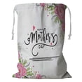 thumbnail image 1 of ABPHQTO Happy Mothers Day Storage Basket Laundry Bag with Drawstring 18x24 Inch, 1 of 3