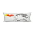 thumbnail image 1 of ABPHQTO Happy Valentines Day Angels Hearts Body Pillow Covers Pillow Case Protector Pillowcase 20x60 Inch, 1 of 1