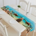 thumbnail image 1 of ABPHQTO Hawaiian Green Sea Turtle Cruises In The Warm Waters Table Runner Placemat Tablecloth For Home Decor 16x72 Inch, 1 of 1