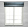 thumbnail image 1 of ABPHQTO Huge Darkish Blue Concrete Space Window Curtain Valance Rod Pocket 54x12 Inch, 1 of 1