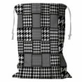 thumbnail image 1 of ABPHQTO Imitation Of Geometric Patchwork Pattern Storage Basket Laundry Bag with Drawstring 18x24 Inch, 1 of 3