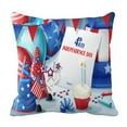 thumbnail image 1 of ABPHQTO Independence Day July 4 Pillow Case Pillow Cover Pillow Protector Two Sides For Couch Bed 20x20 Inch, 1 of 1