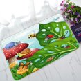 thumbnail image 1 of ABPHQTO Insects Flying In The Garden Doormat Entrance Rug Area Rug Floor Mat Home Decor 30x18 Inch, 1 of 1