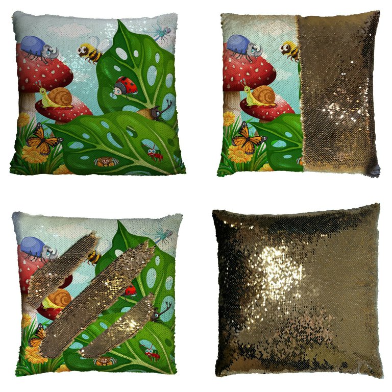 Walmart store sparkle pillow