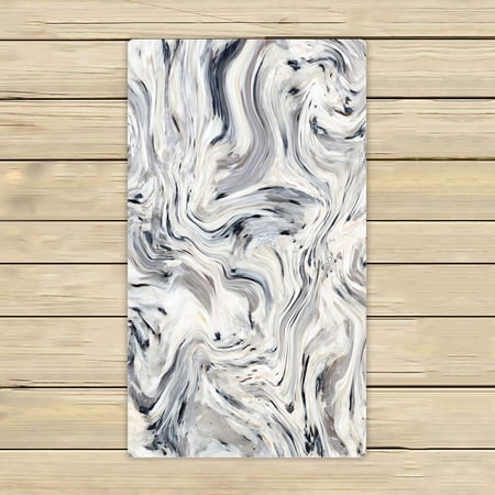 ABPHQTO Japanese Paper Paper Marbling Towels Beach Bath Pool Sprot Travel Hand Spa Towel 16x28 Inch