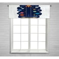 thumbnail image 1 of ABPHQTO Kids Height Chart With Space And Solar System Meter Wall Window Curtain Valance Rod Pocke 54x18 Inch, 1 of 1