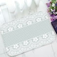 thumbnail image 1 of ABPHQTO Lace Flower Vintage Doormat Entrance Rug Area Rug Floor Mat Home Decor 23.5x16.7 Inch, 1 of 1