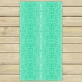 thumbnail image 1 of ABPHQTO Lace Mint Color Towels,Beach Bath Pool Sprot Travel Hand Spa Towel 30x56 Inch, 1 of 1