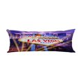 thumbnail image 1 of ABPHQTO Las Vegas Showtime Vegas Strip Welcome Sign Body Pillow Covers Pillow Case Protector Pillowcase 20x60 Inch, 1 of 1
