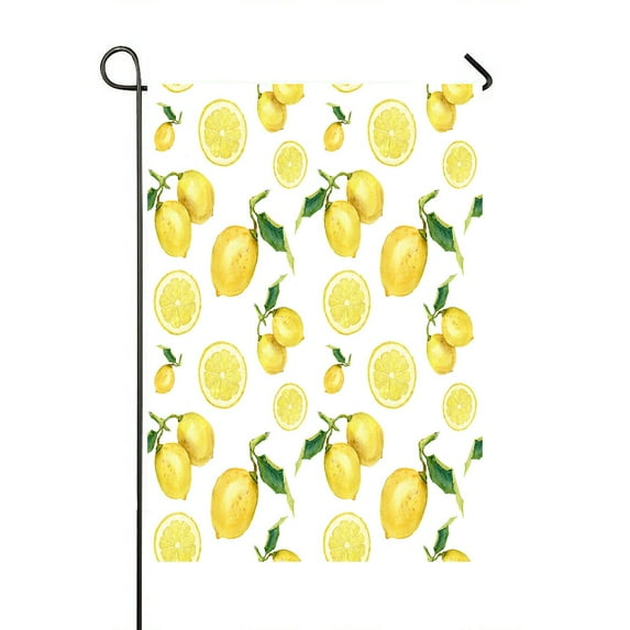 ABPHQTO Lemons Home Outdoor Garden Flag House Banner Size 28x40 Inch