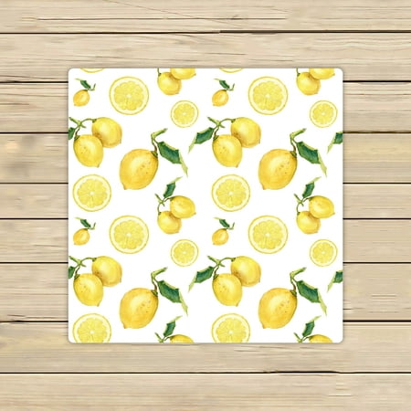 ABPHQTO Lemons Towels Beach Bath Pool Sprot Travel Hand Spa Towel 13x13 Inch