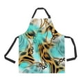 thumbnail image 1 of ABPHQTO Leopard Apron Home Kitchen Apron with Pockets, 1 of 1