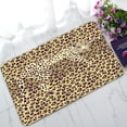thumbnail image 1 of ABPHQTO Leopard Print Silhouette Of The Leopard Doormat Entrance Rug Area Rug Floor Mat Home Decor 30x18 Inch, 1 of 1