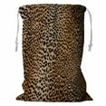 thumbnail image 1 of ABPHQTO Leopard Storage Basket Laundry Bag with Drawstring 18x24 Inch, 1 of 3