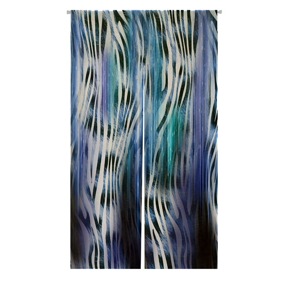 ABPHQTO Leopard Zebra Japanese Noren Curtain Doorway Door Window Treatment Curtains Cotton Linen Curtain 85x150 cm