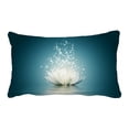 thumbnail image 1 of ABPHQTO Magic Lotus Flower Pillow Case Pillow Cover Pillow Protector Two Sides For Couch Bed 20x30 Inch, 1 of 1