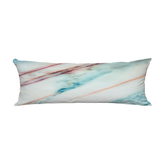 ABPHQTO Marble Texture Floor Stone Red Blue Stone Body Pillow Covers Pillow Case Protector Pillowcase 20x60 Inch