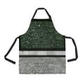 thumbnail image 1 of ABPHQTO Maths Formula On Chalkboard In Classroom Apron Home Kitchen Apron with Pockets, 1 of 1