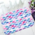 thumbnail image 1 of ABPHQTO Mermaid Scales Fish Scales Bright Summer Reptilian Scales Doormat Entrance Rug Area Rug Floor Mat Home Decor 23.5x16.7 Inch, 1 of 1
