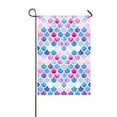 thumbnail image 1 of ABPHQTO Mermaid Scales Fish Scales Bright Summer Reptilian Scales Home Outdoor Garden Flag House Banner Size 12x18 Inch, 1 of 1