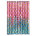thumbnail image 1 of ABPHQTO Mermaid Scales Fish Scales Bright Summer Reptilian Scales Waterproof Polyester Shower Curtain and Hooks For Home Decor 48x72 Inch, 1 of 1