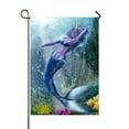 thumbnail image 1 of ABPHQTO Mermaid Under Sea Home Outdoor Garden Flag House Banner Size 28x40 Inch, 1 of 1